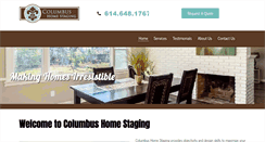 Desktop Screenshot of columbushomestaging.com